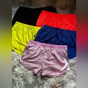 BUNDLE Athletic shorts 4 Old Navy 1 Under Armour size Large